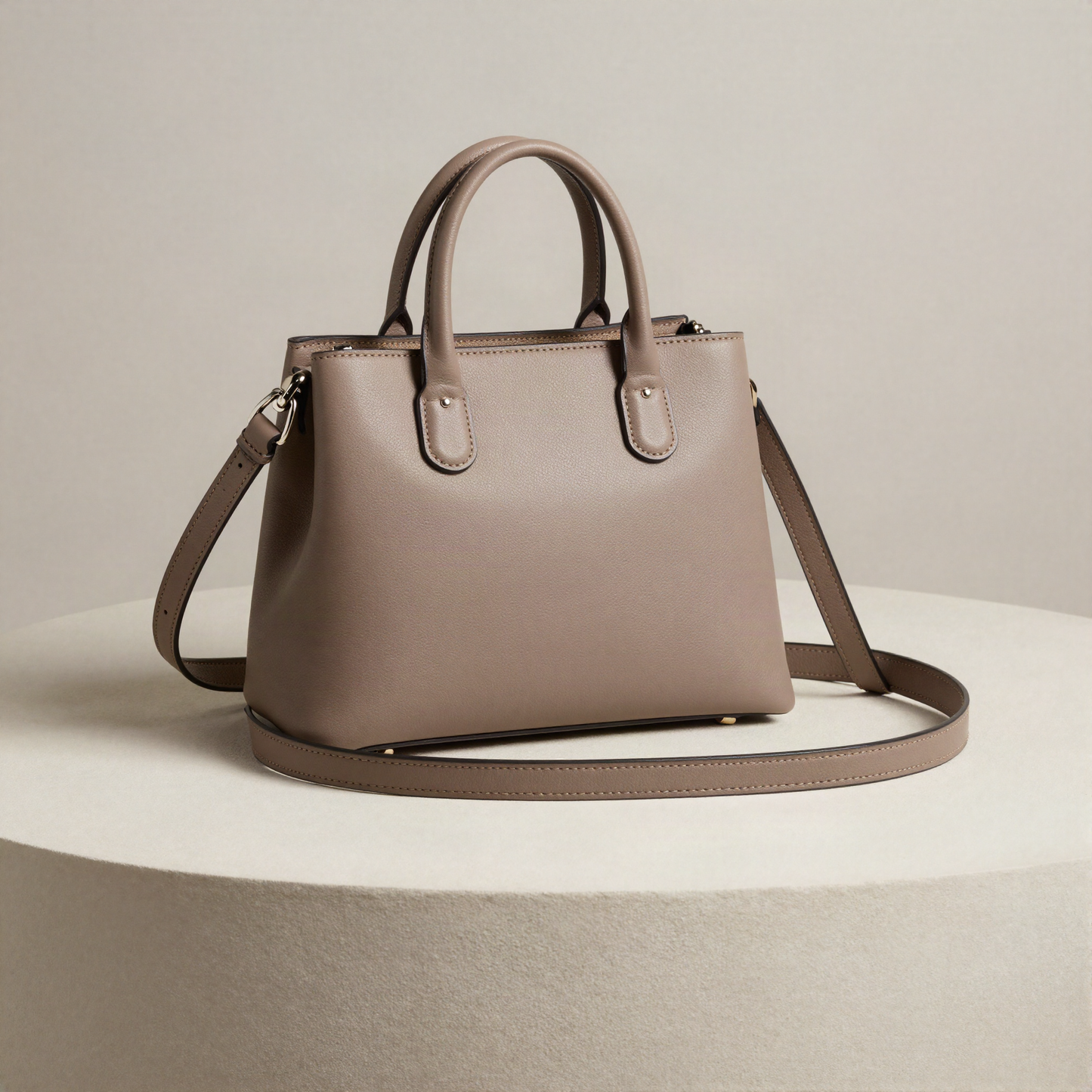 Structured Top-Handle Mini Bag