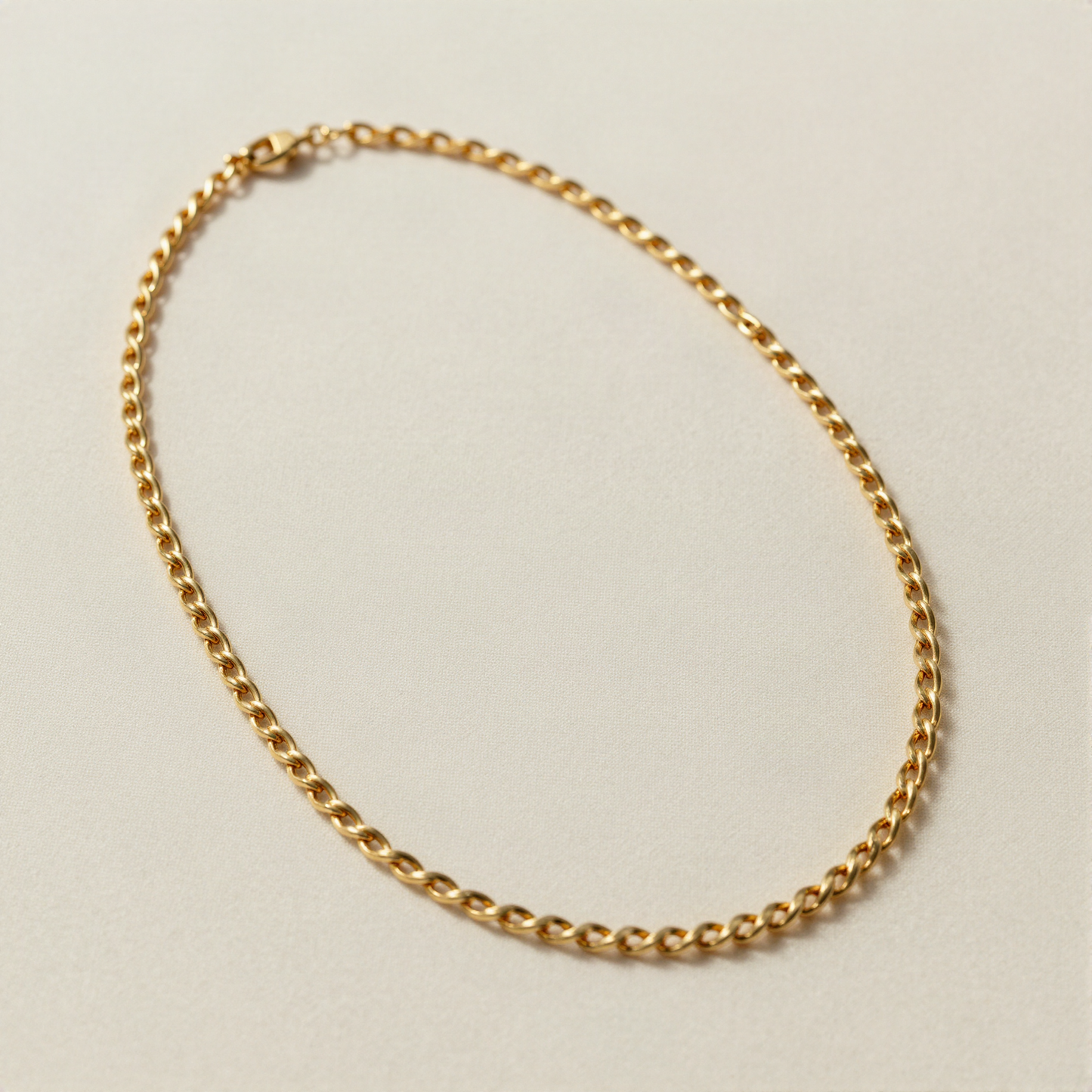 Twisted Rope Chain Necklace