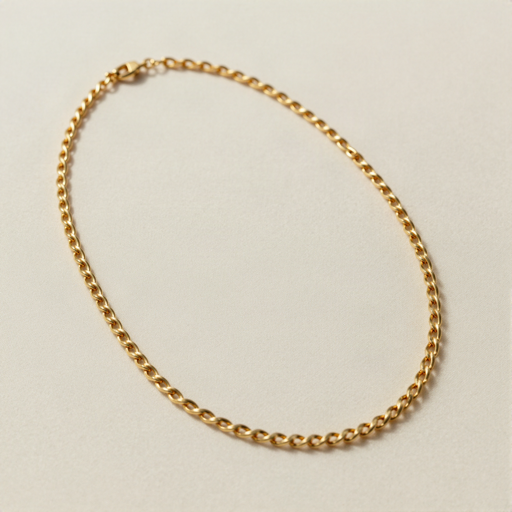 Twisted Rope Chain Necklace