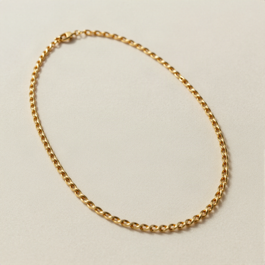 Twisted Rope Chain Necklace