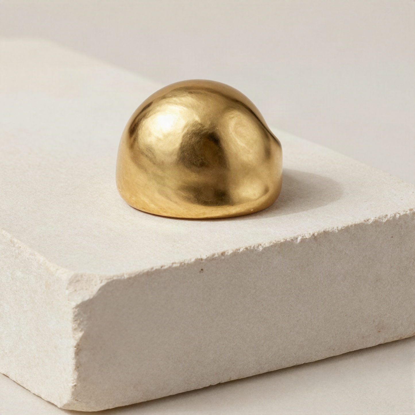 Textured Dome Statement Ring