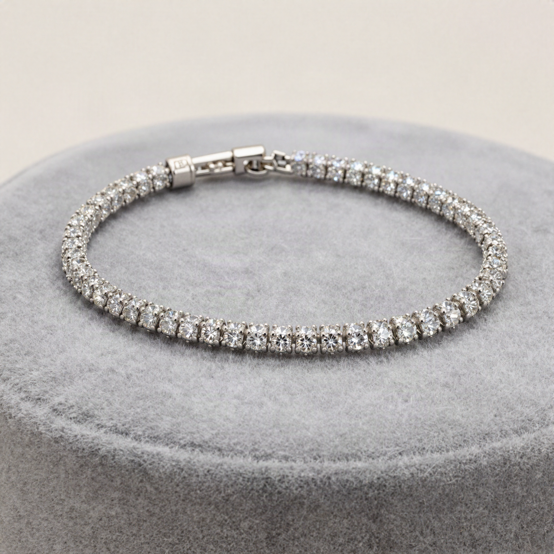 Cubic Zirconia Tennis Bracelet