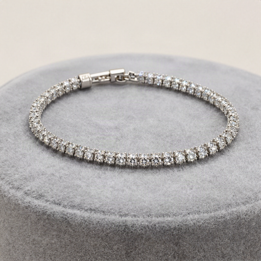 Cubic Zirconia Tennis Bracelet