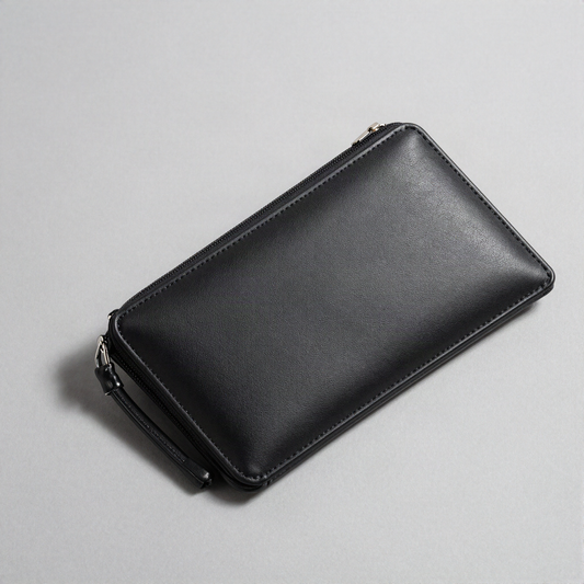 Long Clutch Wallet with Wrist Loop