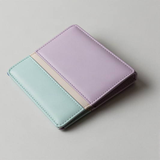 Pastel Colorblock Bifold
