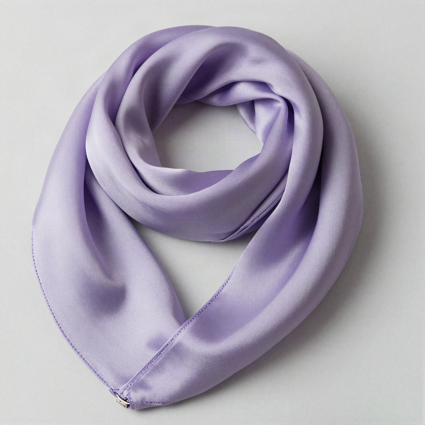 Pleated Satin Bandana