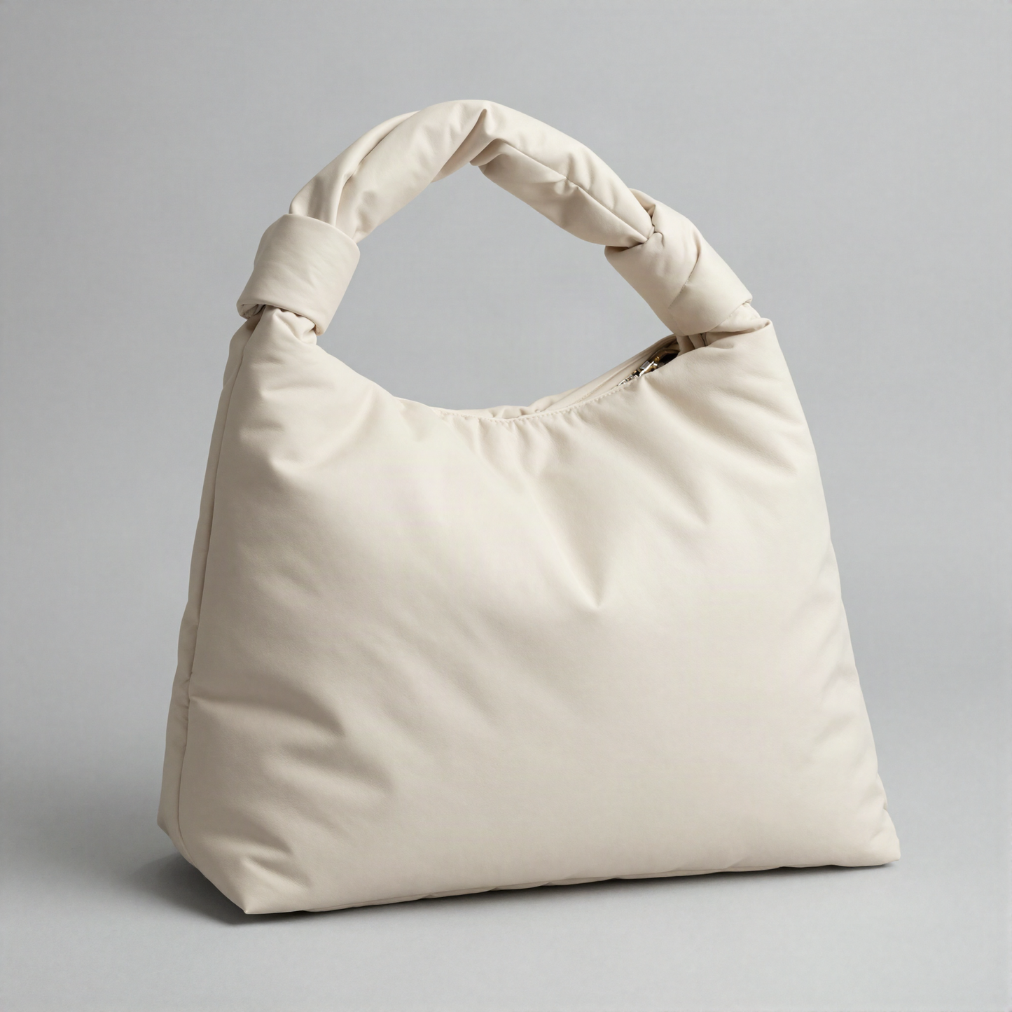 Ruched Cloud Puffer Shoulder Bag