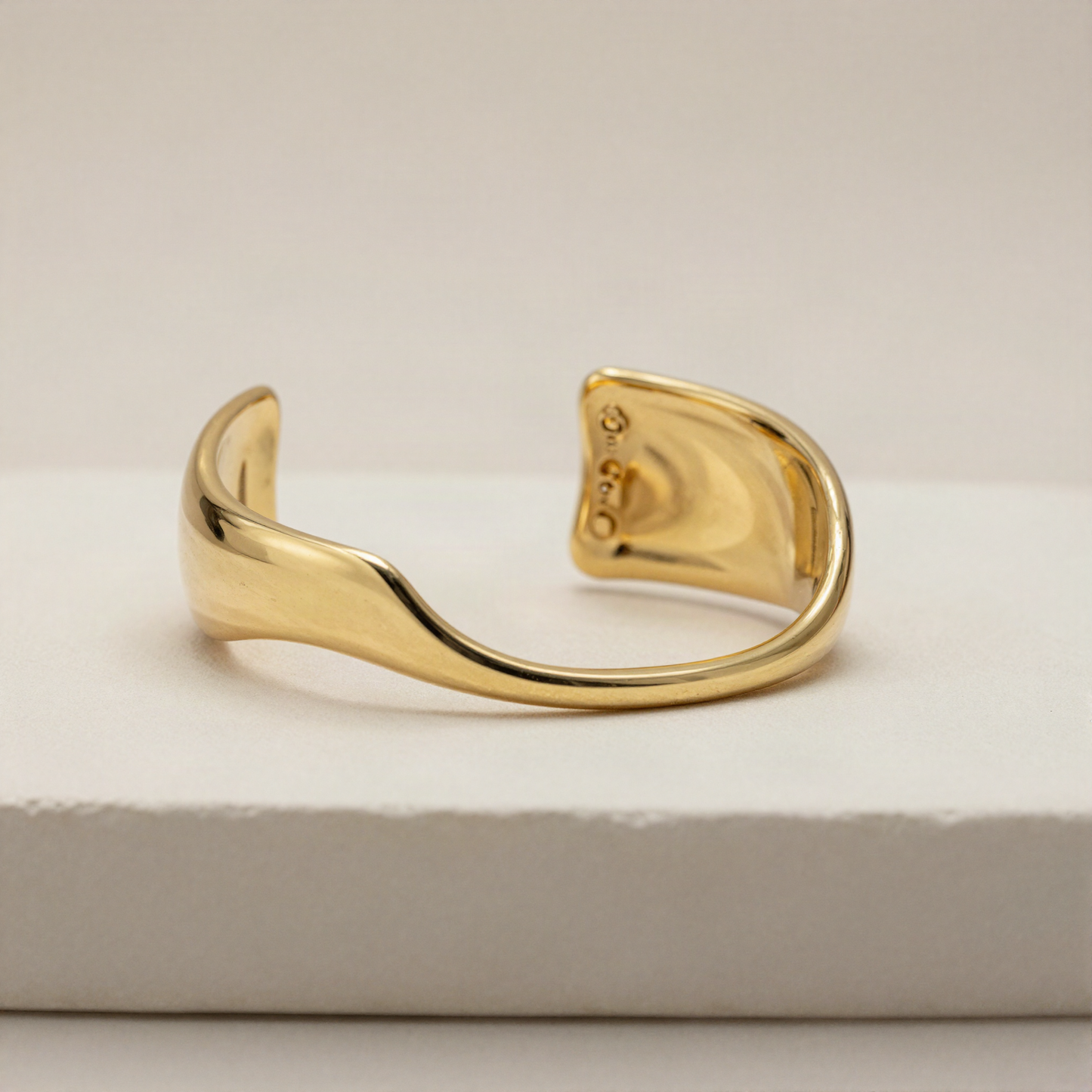Sculpted Cuff Bangle