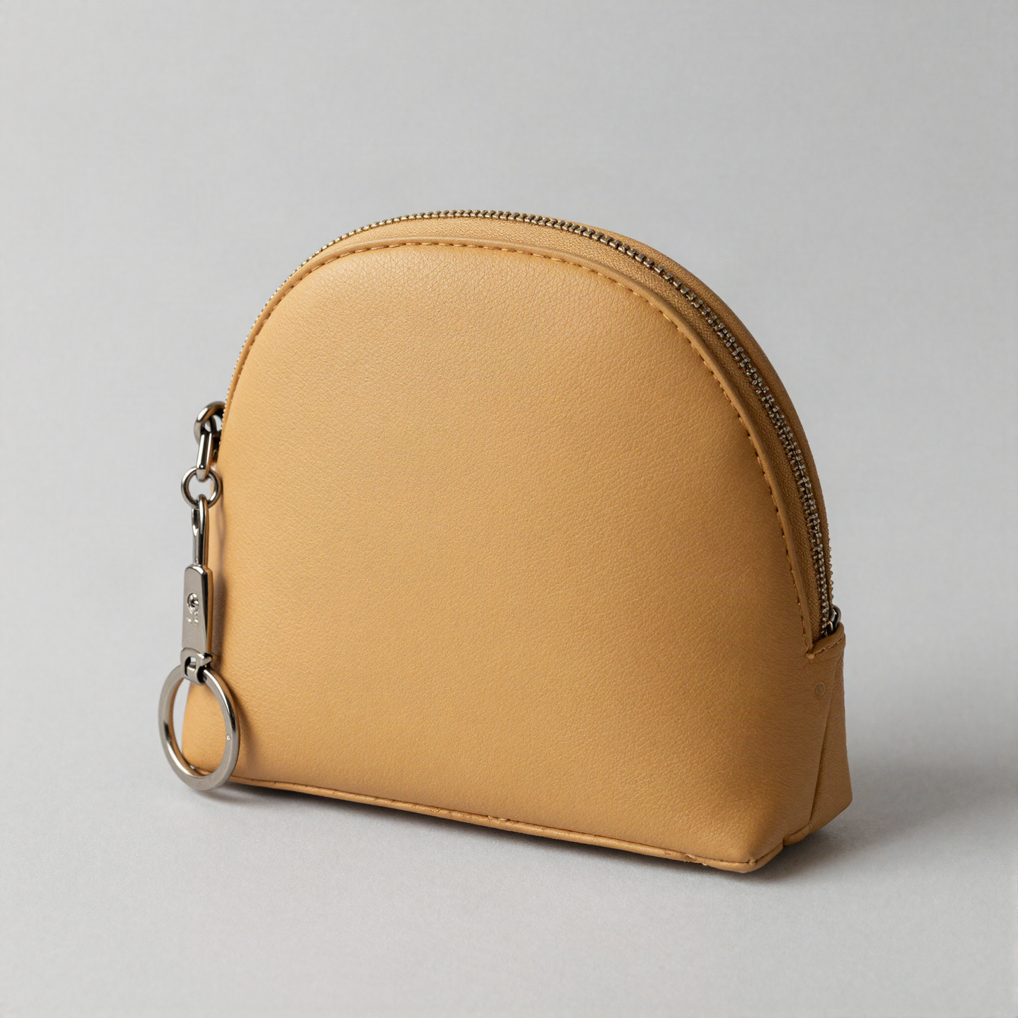 Zip Coin Pouch with Key Ring
